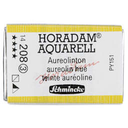 Schmincke Horadam Aquarell Watercolor - Aureolin Hue, Full Pan