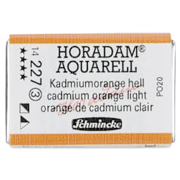 Schmincke Horadam Aquarell Watercolor - Cadmium Orange Light, Full Pan