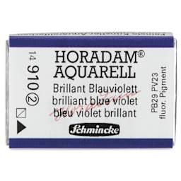 Schmincke Horadam Aquarell Watercolor - Brilliant Blue Violet, Full Pan
