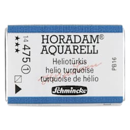 Schmincke Horadam Aquarell Watercolor - Helio Turquoise, Full Pan