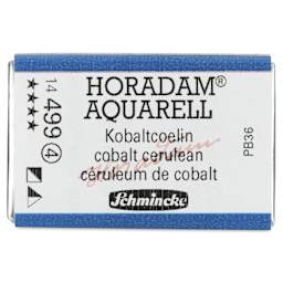 Schmincke Horadam Aquarell Watercolor - Cobalt Cerulean, Full Pan