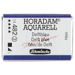 Schmincke Horadam Aquarell Watercolor - Delft Blue, Full Pan