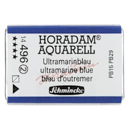 Schmincke Horadam Aquarell Watercolor - Ultramarine Blue, Full Pan
