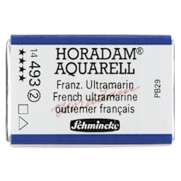 Schmincke Horadam Aquarell Watercolor - French Ultramarine, Full Pan