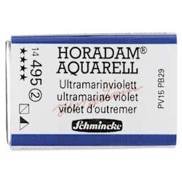 Schmincke Horadam Aquarell Watercolor - Ultramarine Violet, Full Pan