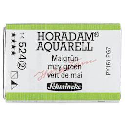 Schmincke Horadam Aquarell Watercolor - May Green, Full Pan