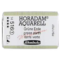 Schmincke Horadam Aquarell Watercolor - Green Earth, Full Pan