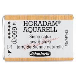 Schmincke Horadam Aquarell Watercolor - Raw Sienna, Full Pan