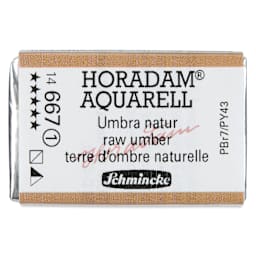 Schmincke Horadam Aquarell Watercolor - Raw Umber, Full Pan