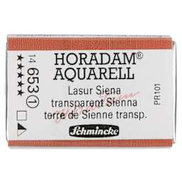Schmincke Horadam Aquarell Watercolor - Transparent Sienna, Full Pan