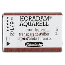 Schmincke Horadam Aquarell Watercolor - Transparent Umber, Full Pan