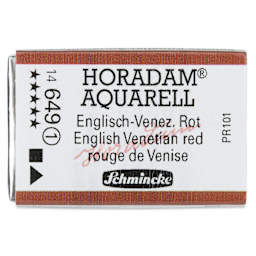 Schmincke Horadam Aquarell Watercolor - English Venetian Red, Full Pan