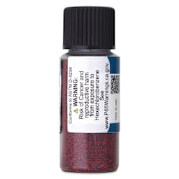 Back of Jackman's Crystalline Powder Watercolor - Blue Grey, 6 g bottle