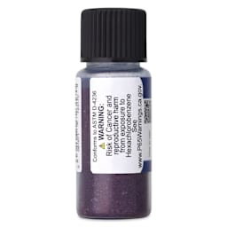 Back of Jackman's Crystalline Powder Watercolor - Royal Blue, 6 g bottle