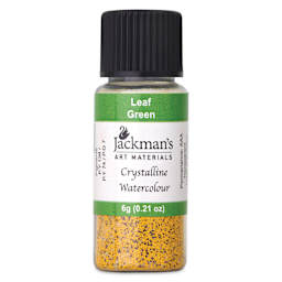 Jackman's Crystalline Powder Watercolor - Leaf Green, 6 g