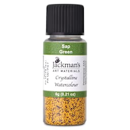 Jackman's Crystalline Powder Watercolor - Sap Green, 6 g