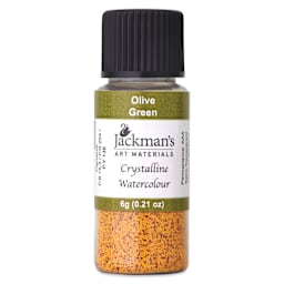Jackman's Crystalline Powder Watercolor - Olive Green, 6 g