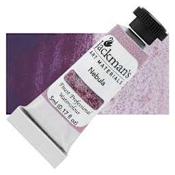 Jackman's Finest Professional Watercolour - Nebula, 5 ml Tube and Swatch