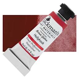 Jackman's Finest Professional Watercolour - Hollyhock, 5 ml Tube and Swatch