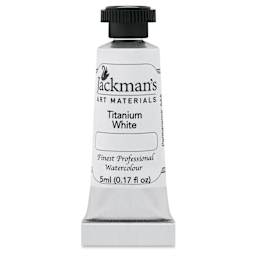 Jackman's Finest Professional Watercolour - Titanium White, 5 ml Tube