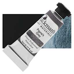 Jackman's Finest Professional Watercolour - Payne's Grey, 5 ml Tube and Swatch