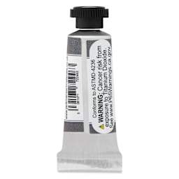 Jackman's Finest Professional Watercolour - Davy's Grey, 5 ml back of tube