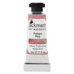 Jackman's Finest Professional Watercolour - Potters Pink, 5 ml Tube