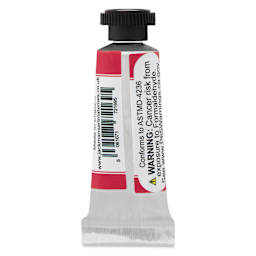 Jackman's Finest Professional Watercolour - Anthraquinoid Red, 5 ml back of tube