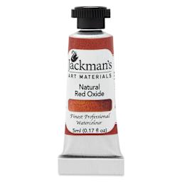 Jackman's Finest Professional Watercolour - Natural Red Oxide, 5 ml Tube