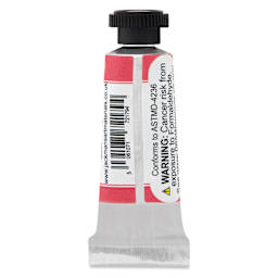 Jackman's Finest Professional Watercolour - Permanent Rose, 5 ml back of tube