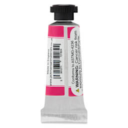 Jackman's Finest Professional Watercolour - Opera Rose, 5 ml back of tube