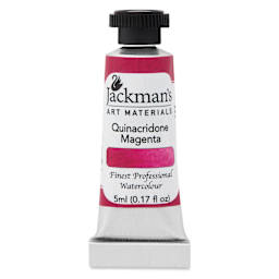 Jackman's Finest Professional Watercolour - Quinacridone Magenta, 5 ml Tube