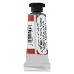 Jackman's Finest Professional Watercolour - Perylene Maroon, 5 ml back of tube