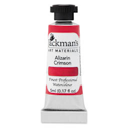 Jackman's Finest Professional Watercolour - Alizarin Crimson, 5 ml Tube