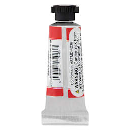 Jackman's Finest Professional Watercolour - Scarlet Lake, 5 ml back of tube