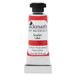 Jackman's Finest Professional Watercolour - Scarlet Lake, 5 ml Tube