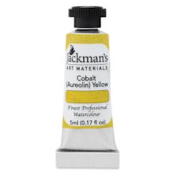 Jackman's Finest Professional Watercolour - Cobalt (Aureolin) Yellow, 5 ml Tube