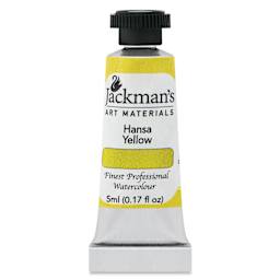 Jackman's Finest Professional Watercolour - Hansa Yellow, 5 ml Tube