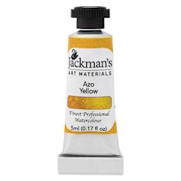 Jackman's Finest Professional Watercolour - Azo Yellow, 5 ml Tube