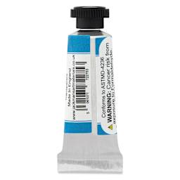 Jackman's Finest Professional Watercolour - Pthalo Turquoise, 5 ml back of tube