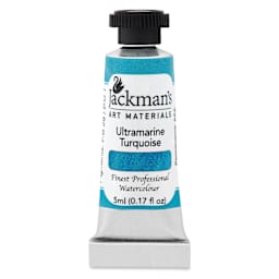 Jackman's Finest Professional Watercolour - Ultramarine Turquoise, 5 ml Tube