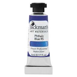 Jackman's Finest Professional Watercolour - Phthalo Blue (Red Shade), 5 ml Tube