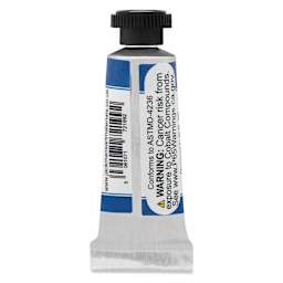 Jackman's Finest Professional Watercolour - Cerulean Blue (Chromium), 5 ml back of tube