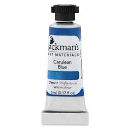Jackman's Finest Professional Watercolour - Cerulean Blue (Chromium), 5 ml Tube
