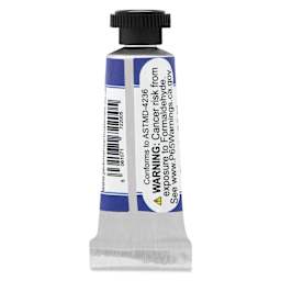 Jackman's Finest Professional Watercolour - Prussian Blue, back of tube