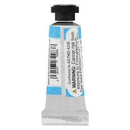 Jackman's Finest Professional Watercolour - Aqua Blue, 5 ml back of tube