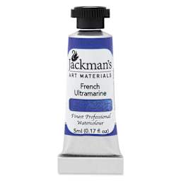 Jackman's Finest Professional Watercolour - French Ultramarine, 5 ml Tube
