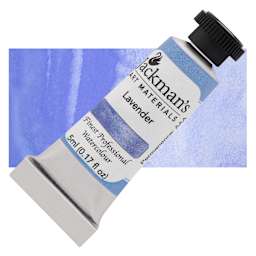 Jackman's Finest Professional Watercolour - Lavender, 5 ml Tube and Swatch
