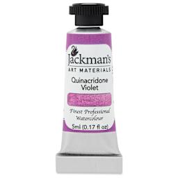 Jackman's Finest Professional Watercolour - Quinacridone Violet, 5 ml Tube