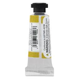Jackman's Finest Professional Watercolour - Green Gold, 5 ml back of tube